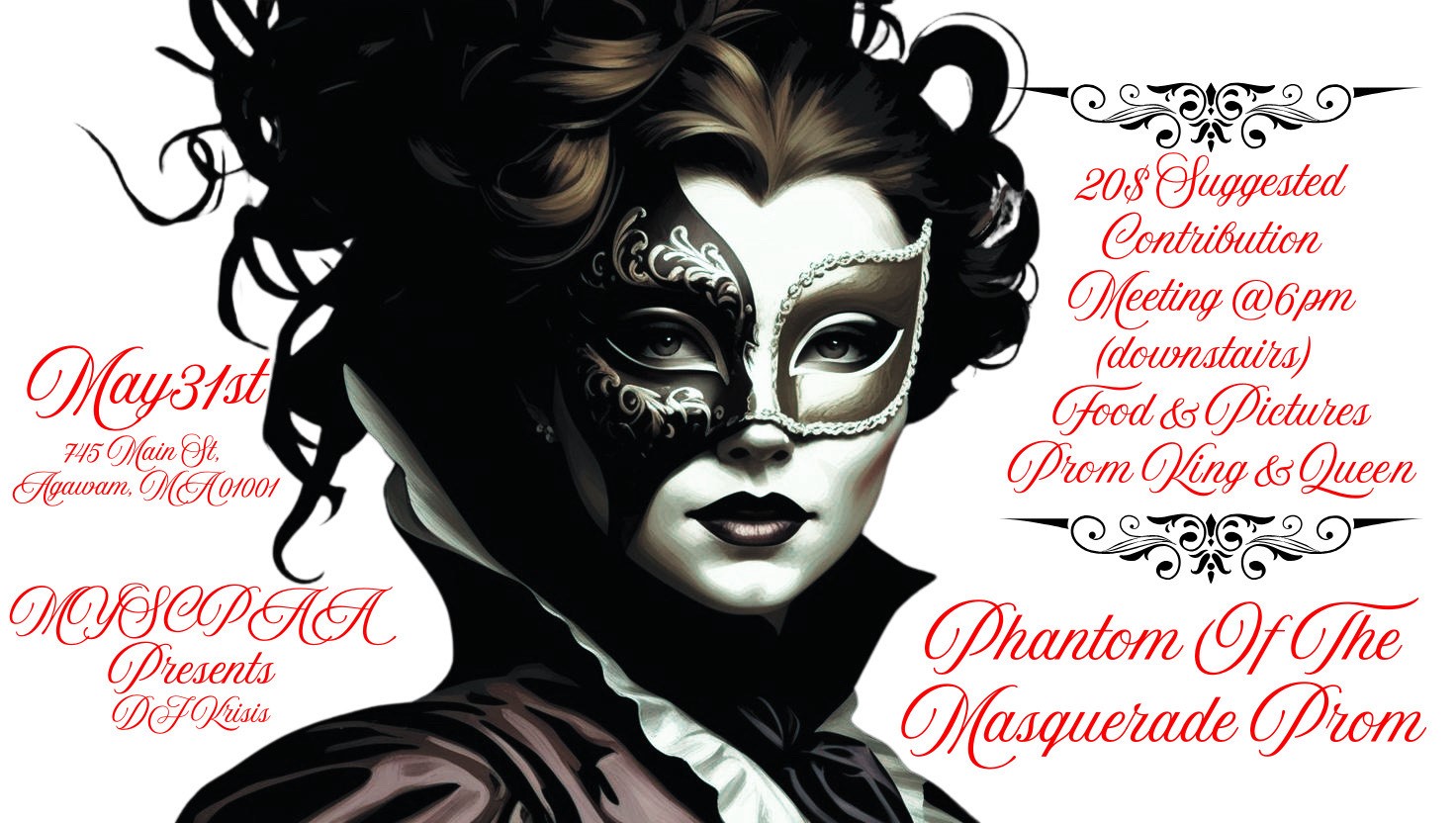 MSCYPAA Phantom of the Masquerade Prom